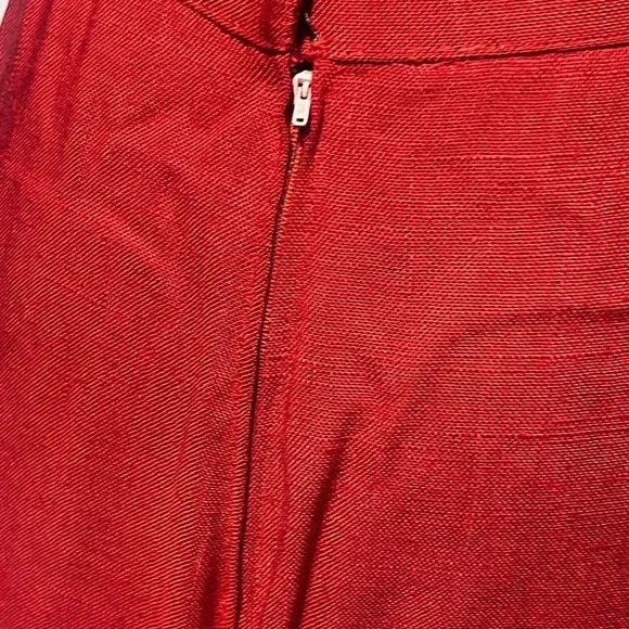 Vintage Diane Von Furstenberg Double Asymmetrical Button Orange Two Piece Suit - Picture 13 of 15